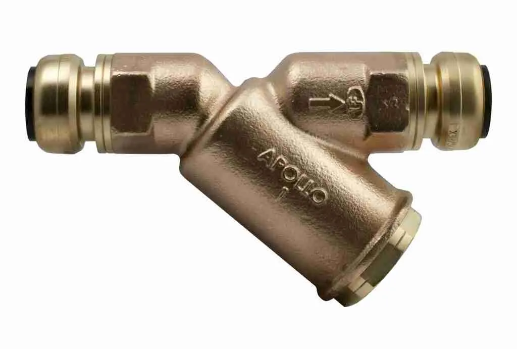 Apollo pipeline strainer